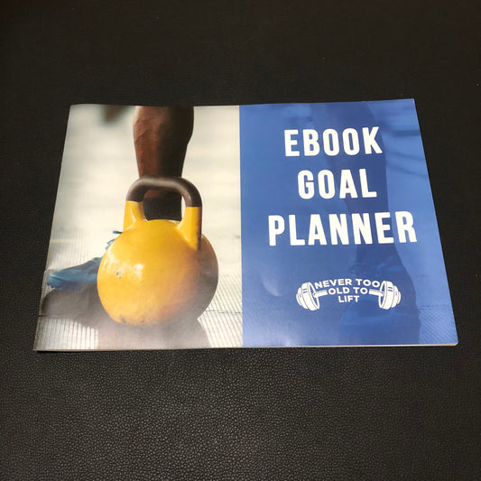 eBook Goal Planner and Workout Template